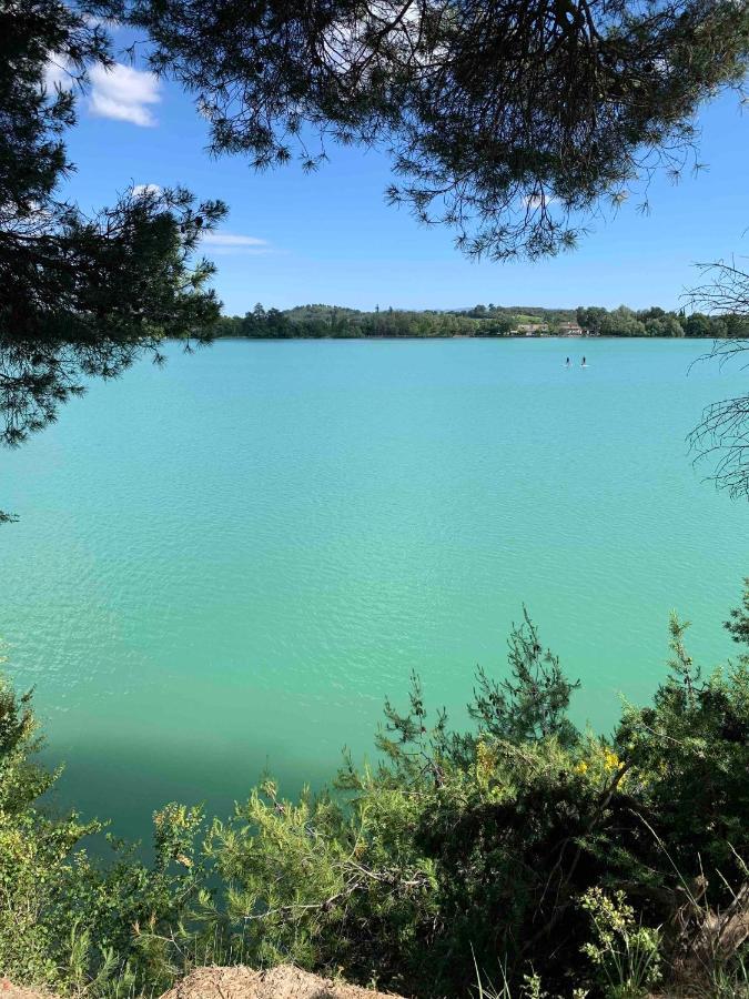 Le Cabanon De Livia Avec Piscine Privee Villa Cucuron Buitenkant foto
